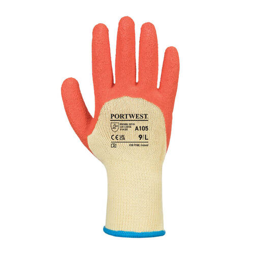 Rekawica Grip XTra, kolor żółty/pomarańcz, rozmiar XXL 2
