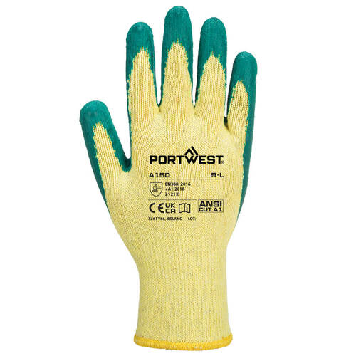 Rękawica Classic Grip - Lateks, kolor zielony, rozmiar XXL 2