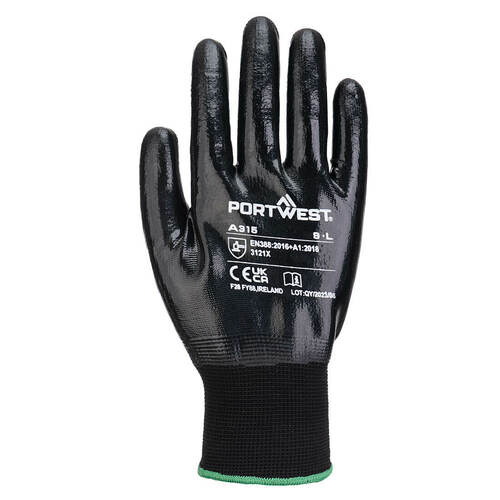 Rękawica All-Flex Grip powlekana Nitrylem, kolor czarny, rozmiar XXL 2