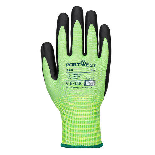 Green Cut - pianka nitrylowa, kolor zielony/czarny, rozmiar XL 2