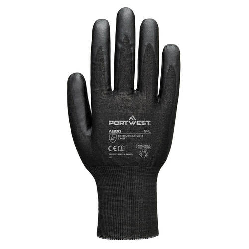 Rękawice antyprzecięciowe F21 Nitrile Tungsten Glove A9, kolor czarny, rozmiar S 2
