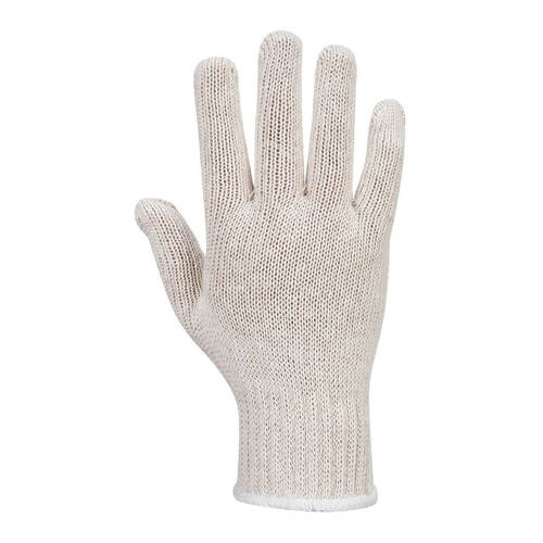 Rękawice String Knit Liner Glove (288 par), kolor biały, rozmiar L 2