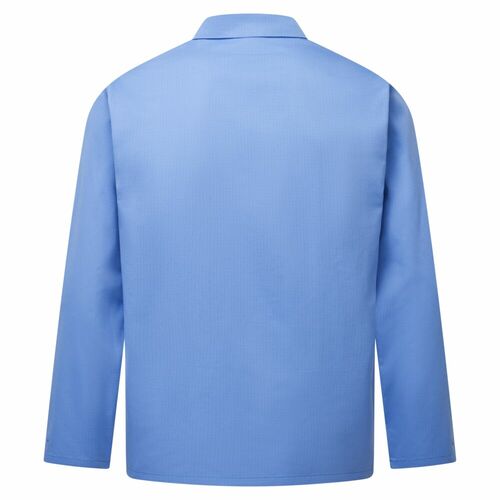 Antystatyczna bluza laboratoryjna ESD, kolor hamilton niebieski, rozmiar 4XL 2