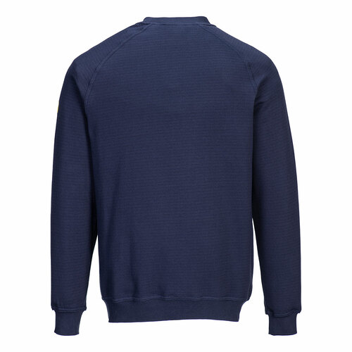 Bluza antystatyczna ESD, kolor granatowy, rozmiar XXXL 2