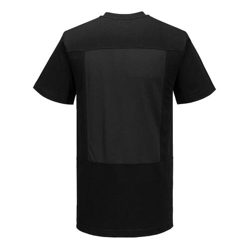 T-shirt szefa kuchni z bawełny MeshAir, kolor czarny, rozmiar S 2