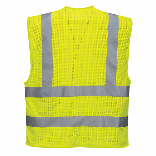 Kamizelka ostrzegawcza siatkowa żółta rozmiar L/XL Portwest C370YERL/XL 2