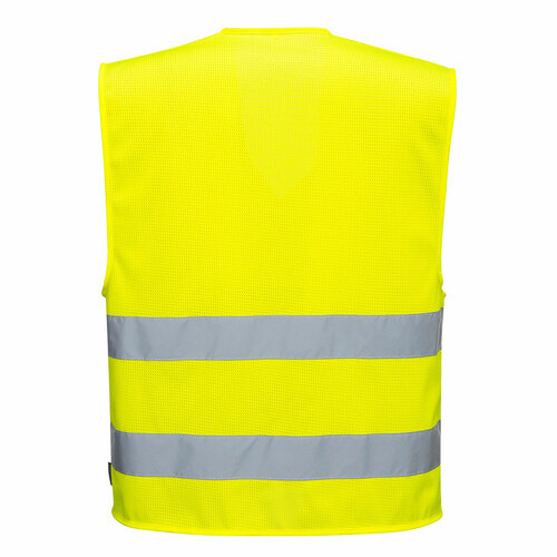 Kamizelka ostrzegawcza siatkowa żółta rozmiar S/M Portwest C374YERS/M 2