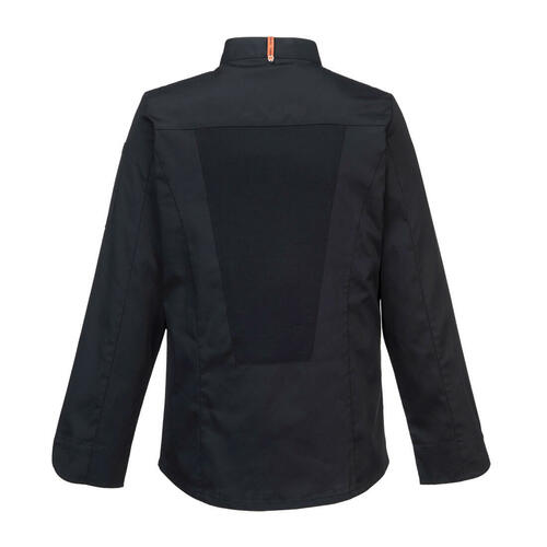 Bluza kucharska Stretch Mesh Air Pro, kolor czarny, rozmiar M 2