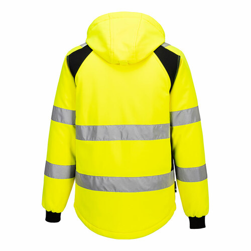 Softshell ocieplany WX2 (2L), kolor żółty/czarny, rozmiar XXL 2