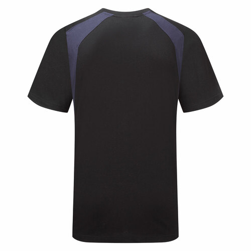 WX2 T-Shirt S/S, kolor czarny/niebieski, rozmiar M 2