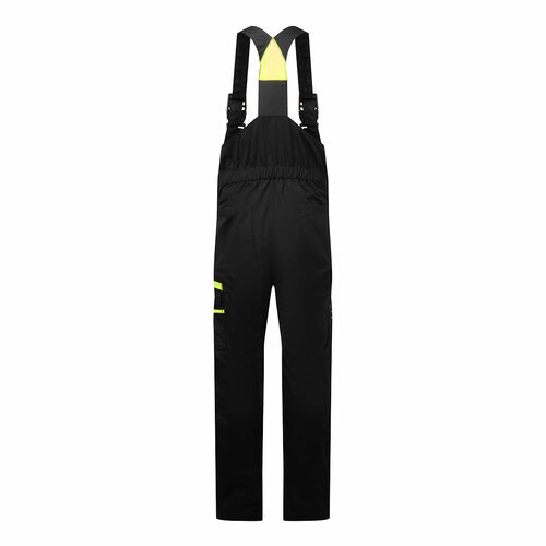 Ogrodniczki WX2 Eco Stretch, kolor czarny/żółty, rozmiar M 2