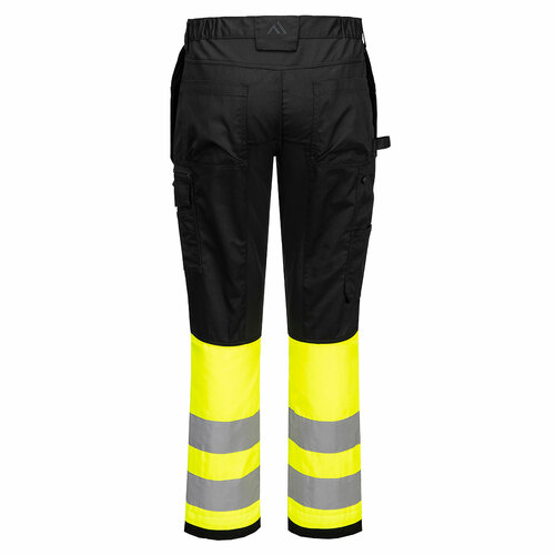 WX2 Eco Hi-Vis Holster Trouser Class 1, kolor żółty/czarny, rozmiar 32 2