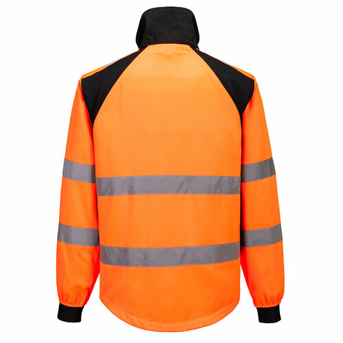 Ostrzegawcza bluza robocza WX2 Eco, kolor pomarańczowy/czarny, rozmiar XXXL 2