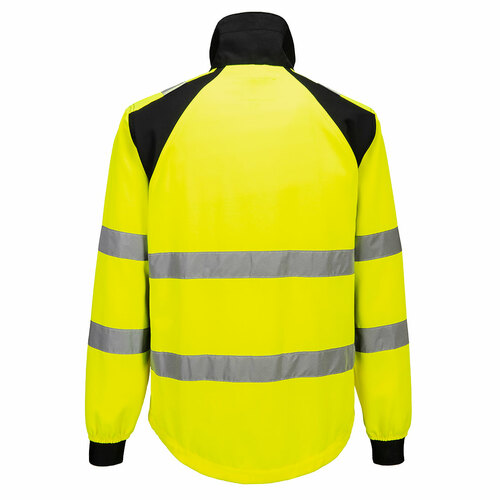 Ostrzegawcza bluza robocza WX2 Eco, kolor żółty/czarny, rozmiar 4XL 2