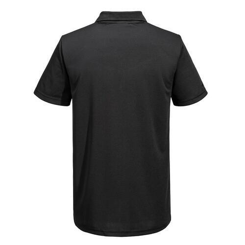 Koszulka Polo DX4, kolor cały czarny, rozmiar XL 2