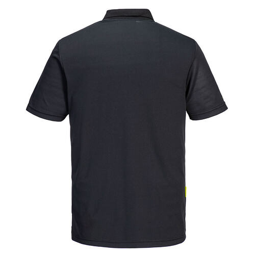 Koszulka Polo DX4, kolor czarny, rozmiar XXL 2