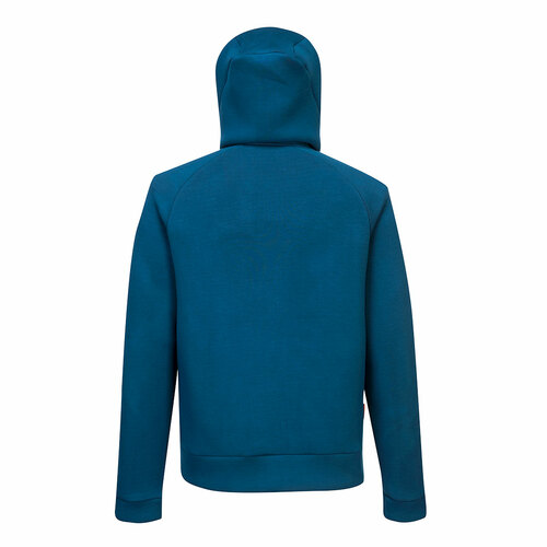 Bluza z kapturem DX4, kolor niebieski, rozmiar XXXL 2