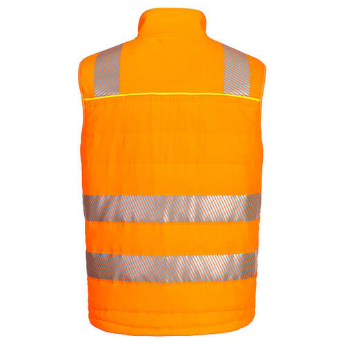 Kamizelka softshell DX4 Hi-Vis, kolor pomarańczowy/czarny, rozmiar L 2