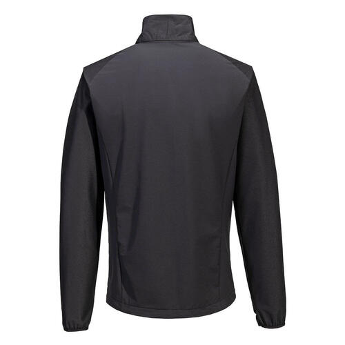 Bluza DX4 zapinana na zamek, kolor cały czarny, rozmiar M 2