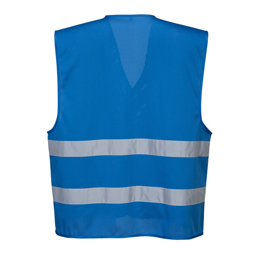 Kamizelka siatkowa MeshAir Iona niebieska rozmiar XXL/3XL Portwest F374RBRXX/3X 2