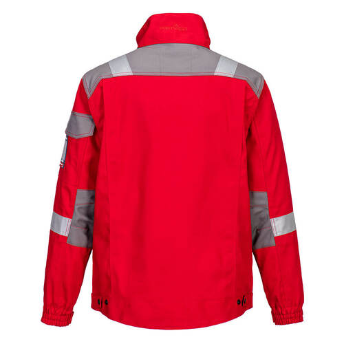 Bluza dwukolorowa Bizflame Industry, kolor czerwony, rozmiar XXXL 2