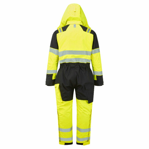 Kombinezon zimowy PW3 Modaflame Rain+ Hi-Vis Multi-Norm FR, kolor żółty/czarny, rozmiar S 2