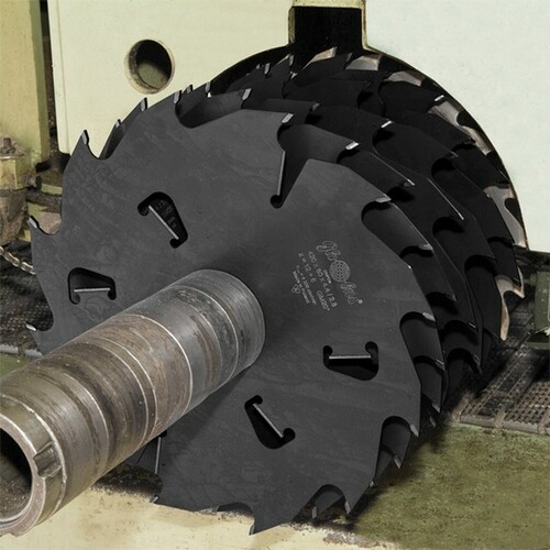 Tarcza do wielopiły HM MULTIX PRO Plus 0500x70x6,0/4,5/18+6z 2GS 4(21x6) do cięcia drewna świeżego na wielopiłach z dużym posuwe 20