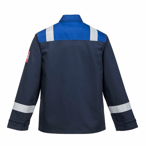Bluza trudnopalna Bizflame Plus, kolor granat/niebieski, rozmiar S 2