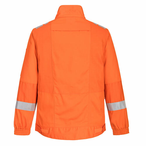 Lekka bluza trudnopalna Bizflame Work Stretch, kolor pomarańczowy, rozmiar M 2