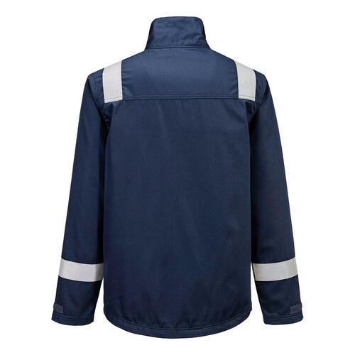 Bluza odporna na działanie chemikaliów, kolor granatowy, rozmiar XXL 2