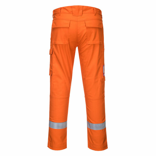 Spodnie robocze Bizflame Industry, kolor pomarańczowy, rozmiar 30 2