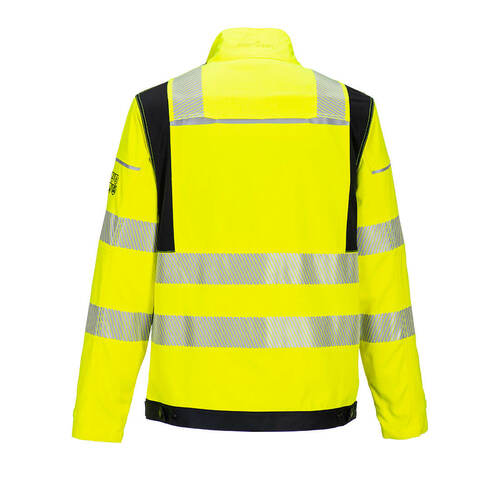 Trudnopalna bluza multiochronna Modaflame PW3, kolor żółty/czarny, rozmiar M 2