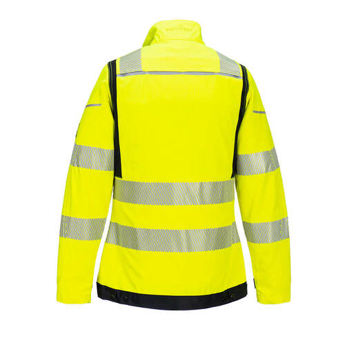 Trudnopalna bluza multiochronna damska Modaflame PW3, kolor żółty/czarny, rozmiar S 2