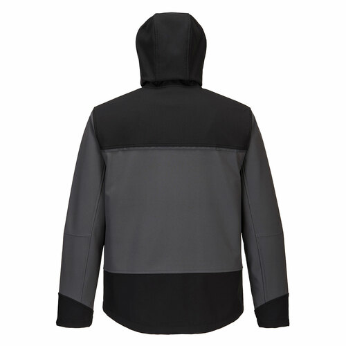 Softshell (3L) KX3 z kapturem, kolor czarny/szary, rozmiar S 2