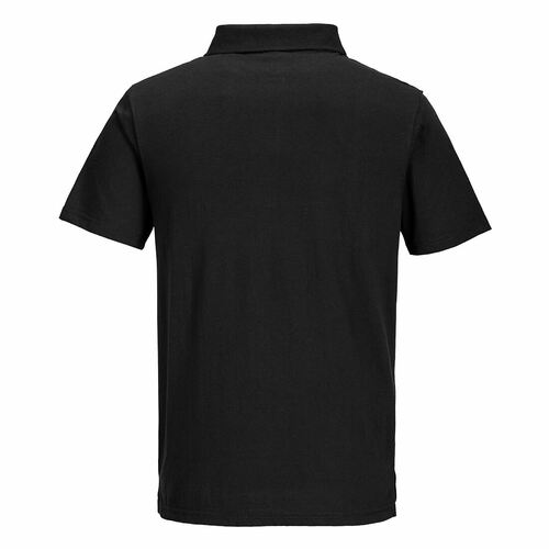 Lekka koszulka Polo z dżerseju - 48 sztuk, kolor czarny, rozmiar XL 2