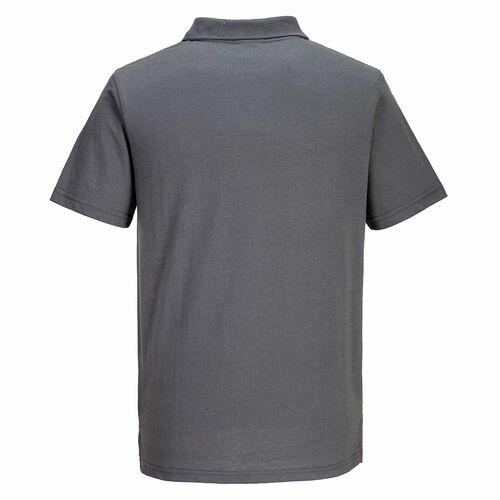 Lekka koszulka Polo z dżerseju - 48 sztuk, kolor szary, rozmiar 4XL 2