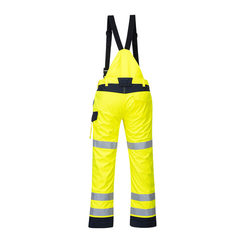 Ogrodniczki Modaflame Multi Norm Arc, kolor żółty/granatowy, rozmiar XL 2
