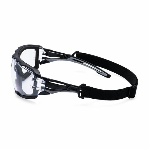 Okulary ochronne Wraparound Plus w kolorze antracytowym, kolor przezroczysty 2