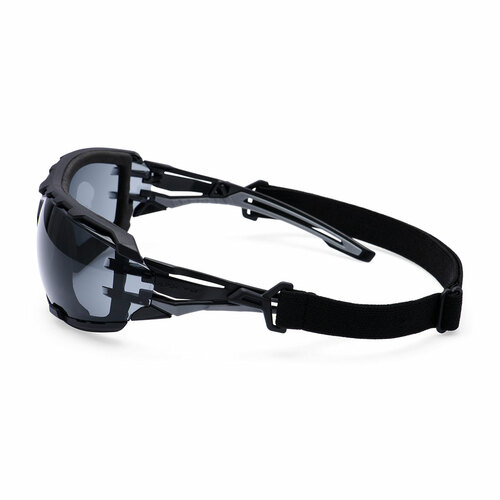 Okulary ochronne Wraparound Plus w kolorze antracytowym, kolor przydymiony 2