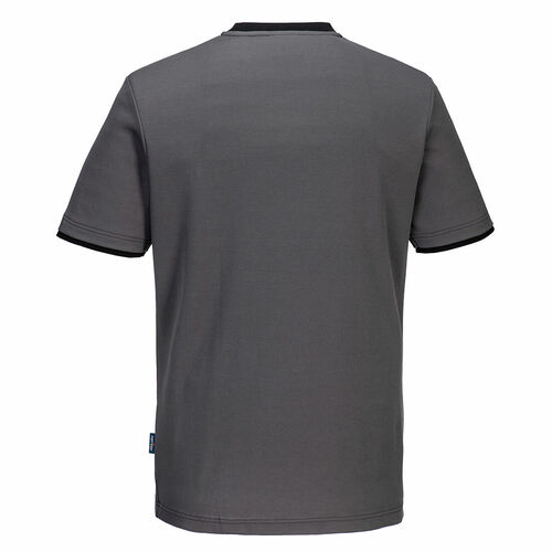 T-Shirt PW2, kolor szary/czarny, rozmiar XXXL 2