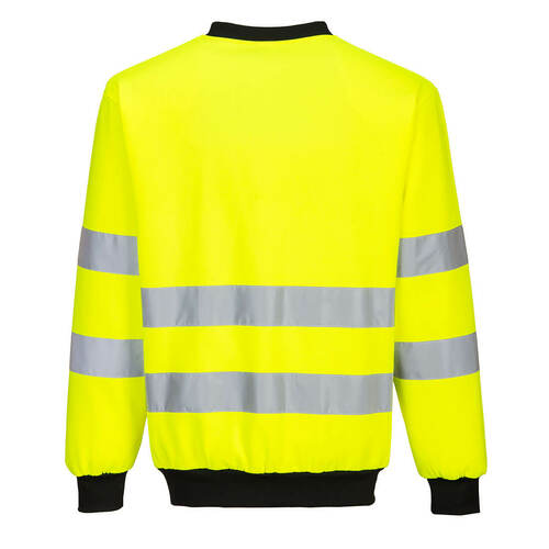 Bluza ostrzegawcza PW2, kolor żółty/czarny, rozmiar XXL 2
