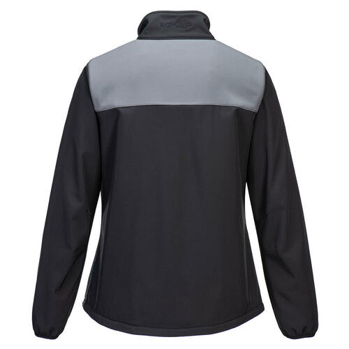Damska kurtka softshell PW2 (2L), kolor czarny/szary, rozmiar XXL 2
