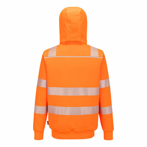 PW321 Bluza zimowa ostrzegawcza, zapinana na zamek błyskawiczny, kolor pomarańczowy, rozmiar S 2