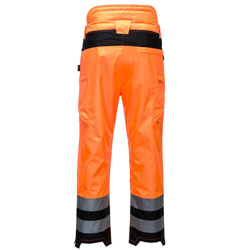 Spodnie robocze ostrzegawcze PW3 Extreme, kolor pomarańczowy/czarny, rozmiar 4XL 2