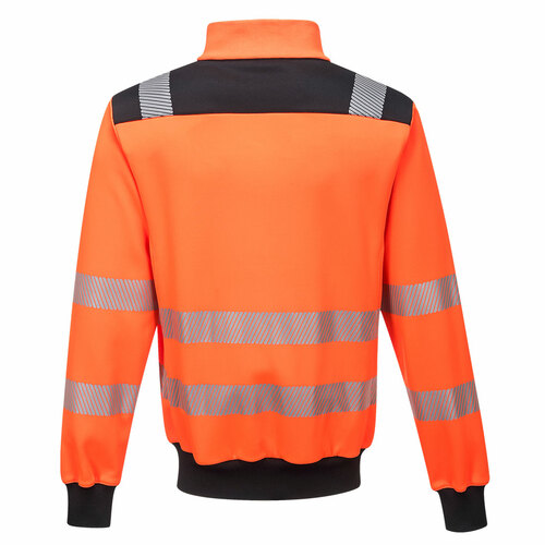 Bluza ostrzegawcza PW3, kolor pomarańczowy/czarny, rozmiar 5XL 2