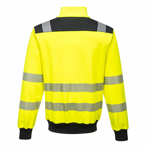 Bluza ostrzegawcza PW3, kolor żółty/czarny, rozmiar S 2