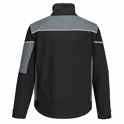 Kurtka Softshell PW3 (3L), kolor czarny/szary, rozmiar XXXL 2