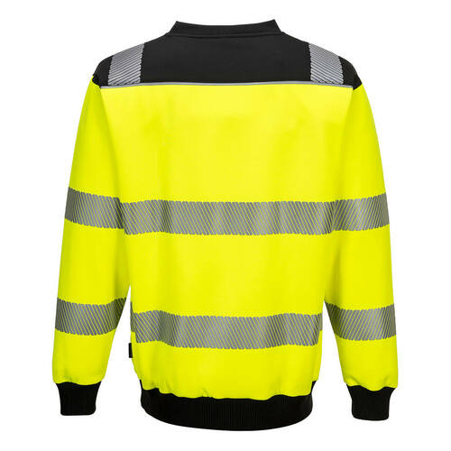 Bluza ostrzegawcza PW3, kolor żółty/czarny, rozmiar XXL 2