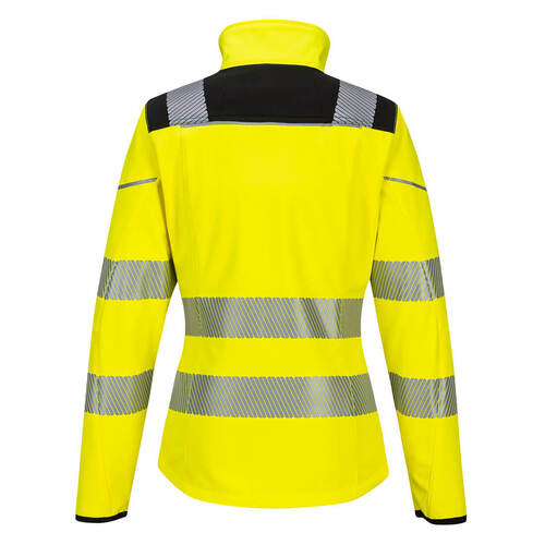 Softshell damski PW3, kolor żółty/czarny, rozmiar XS 2