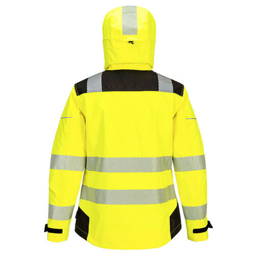 Damska kurtka przeciwdeszczowa PW3 Hi-Vis, kolor żółty/czarny, rozmiar M 2